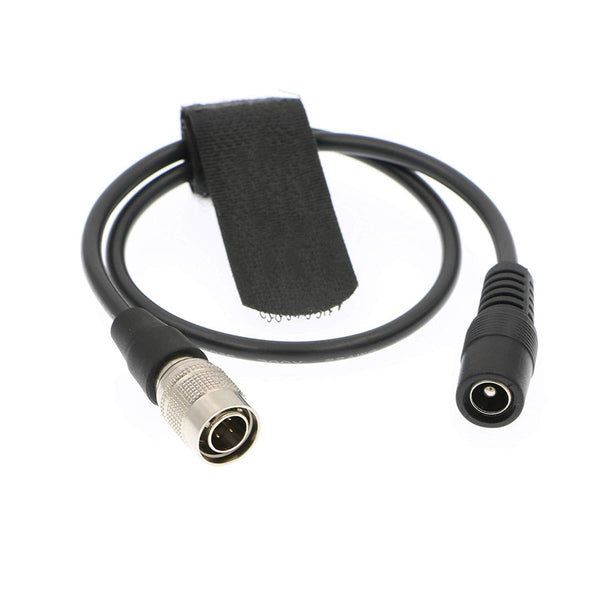 ELECBEE Cables Hirose 4 Pin Male to DC Female Cable for Sound Device ZAXCOM Blackmagic