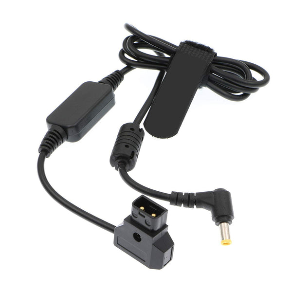 ELECBEE Cables Stromkabel für Sony PXW-FS5|PXW-FS7 Camorder DC rechtwinklig auf D-Tap geregeltes 12V-Kabel