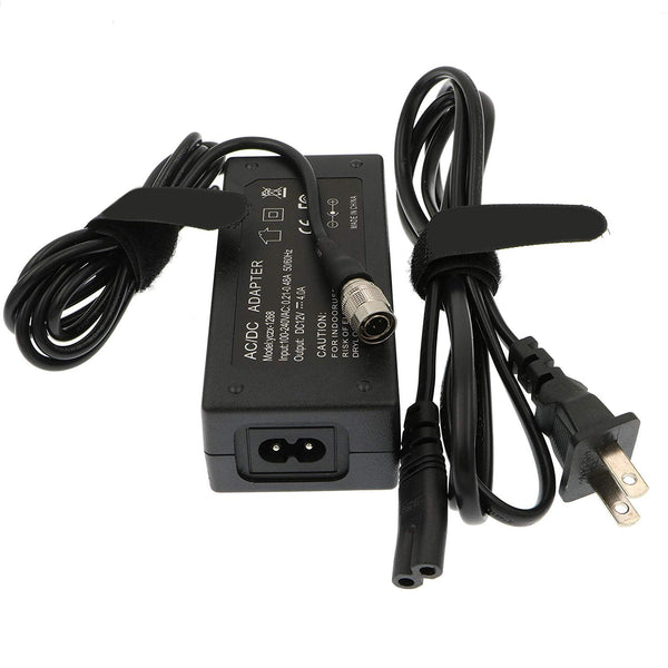 ELECBEE Cables Sound Devices XL WPH3 AC-Adapter für 702T Recorder, 4-poliger Hirose-Stecker auf AC