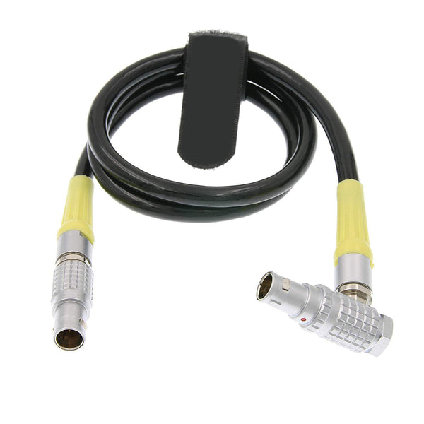 ELECBEE Cables Preston FIZ MDR Bartech Digitales Motorkabel 1B 7-poliger Stecker auf rechtwinkligen 7-poligen Stecker