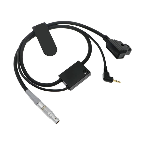 ELECBEE Cables Run Stop-Kabel für ARRI cforce RF| cmotion cPRO Motor für Canon C500/C300 Kamera CAM 7-polig auf LANC+D-Tap-Kabel, kompatibel mit K2.0015757 