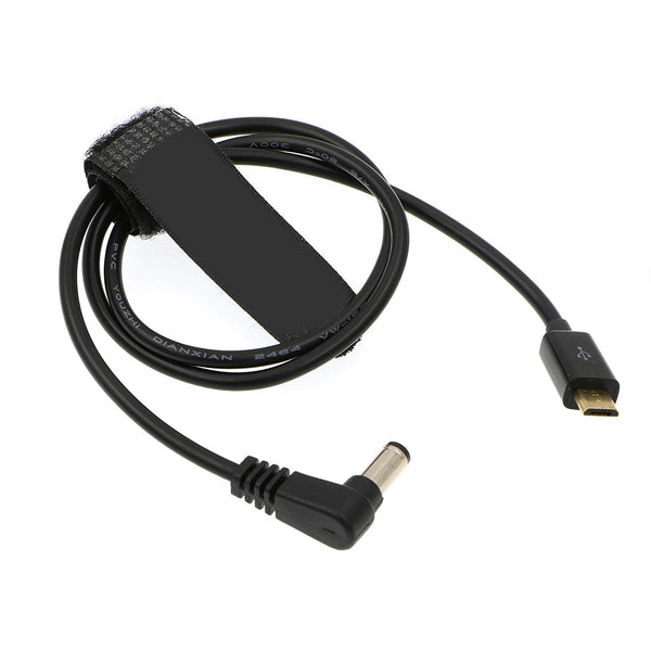 ELECBEE-Kabel Micro USB auf 2.1 DC Barrel Motor Stromkabel für Tilta Nucleus Nano