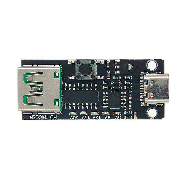 100W 5A Type-C Fast Charge Trigger Board Module PD/QC Decoy Board Fast Charge USB Type-C PD 2.0 3.0 Power Delivery Boost Module