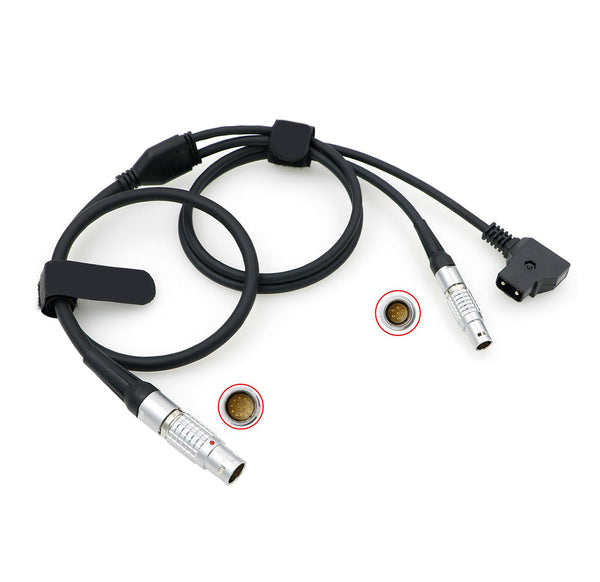 Power Control Y Cable for Preston Digital Microforce 14 Pin Male to D tap and 7 Pin Male Motor Cable 1M ELECBEE Cables