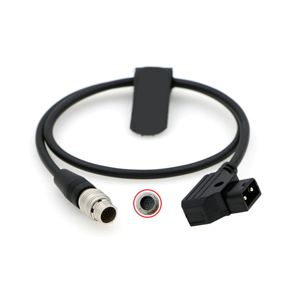 ELECBEE Cables Power Cable for Fujinon D-tap to Hirose 20 Pin Male HR25A-9P-20P Cable for Cabrio Lens 60cm|23.6inches