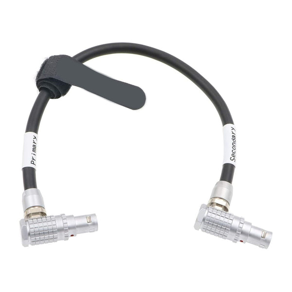 ELECBEE Cables Z CAM E2 Sync-Kabel für Dual-Kamera, rechtwinklig, 10-poliger Stecker auf 10-poligen Stecker, rechtwinkliges Kabel für K2 Pro-Prototyp