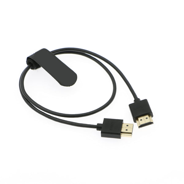 ELECBEE-Kabel Z Cam E2 HDMI-Kabel Hochgeschwindigkeits-Ethernet-HDMI-Kabel für Atomos | Portkeys BM5-Monitor, gerade auf gerade, 50 cm, 19,7 Zoll