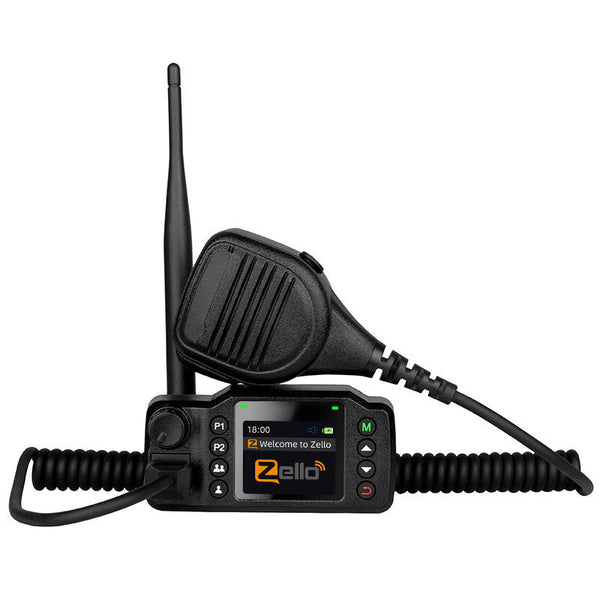 ZELLO DG9800 4G Car Radio Mini Walkie Talkie Global Coverage Quad-Core ARM Cortex GPS bluetooth Android LTE Waterproof Long Distance Intercom 5000KM