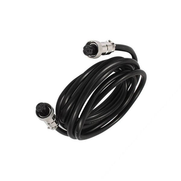 GX12 Aviation Connector straight Female to Female plug with 1M Cable