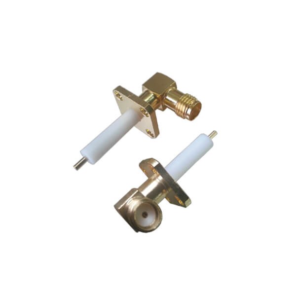 RF Coaxial connector Standard SMA Jack Right Angle Solder Type for PCB mount