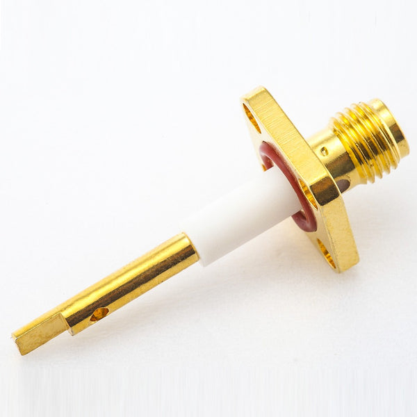 RF Coaxial connector Standard SMA Jack Straight Solder Type for PCB mount