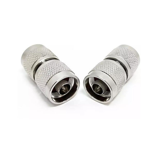 HF-Adapter Metall gerade N-Stecker auf N-Stecker freihängend 50 Ohm 