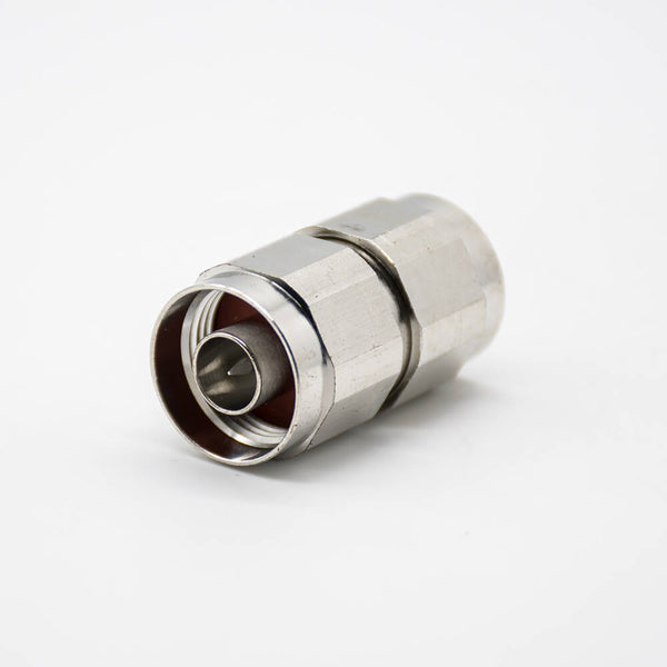 HF-Adapter Metall gerade N-Stecker auf N-Stecker freihängend 50 Ohm 