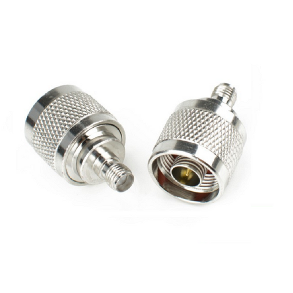 HF-Adapter Metall gerade N-Stecker auf N-Buchse freihängend 50 Ohm 