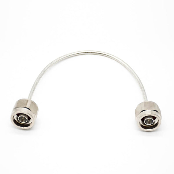 N-Typ-Kabel, gerade, Stecker auf Stecker, für Kabel RG402, Leitungslänge 20 cm