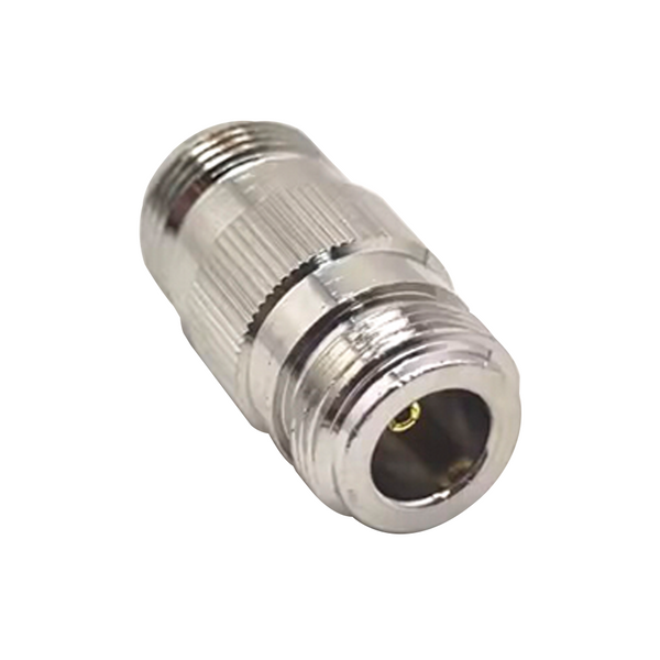HF-Adapter Metall gerade N-Buchse auf N-Buchse freihängend 50 Ohm 