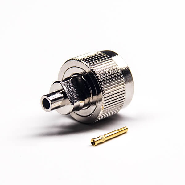 HF-Koaxialstecker mit umgekehrter Polarität, SMA-Stecker, gerader Löttyp für Kabel