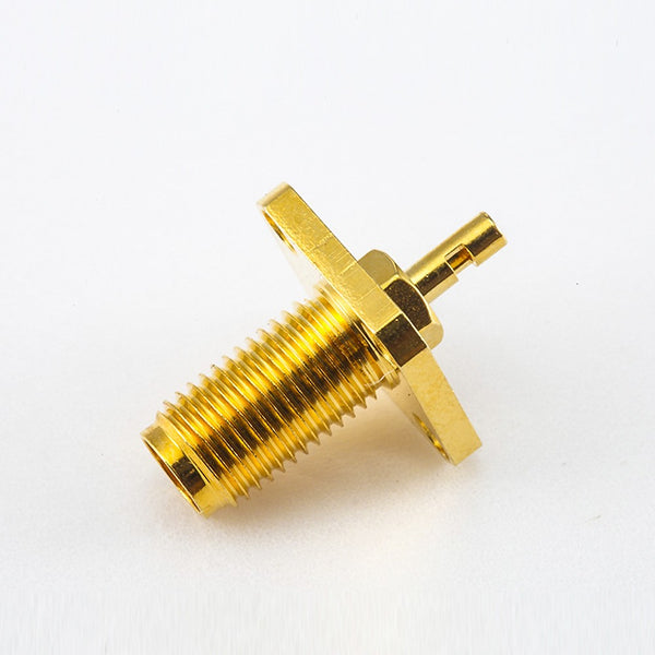 RF Coaxial connector Standard SMA Jack Straight Solder Type for PCB mount