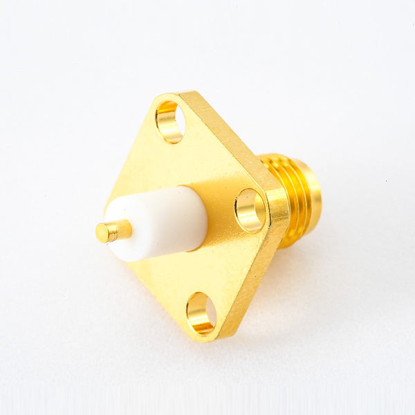 RF Coaxial connector Standard SMA Jack Straight Solder Type for PCB mount