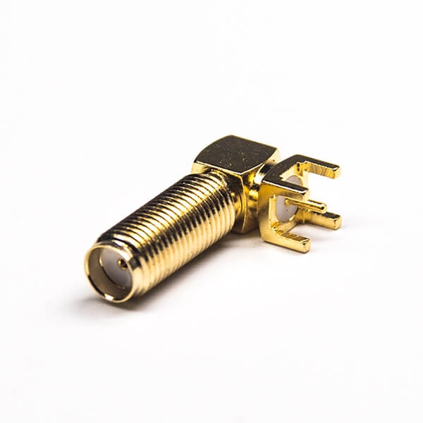 RF Coaxial connector Standard SMA Jack Right Angle Solder Type for PCB mount