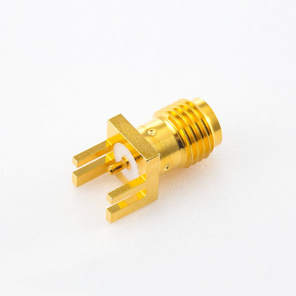 RF Coaxial connector Standard SMA Jack Straight Solder Type for PCB mount