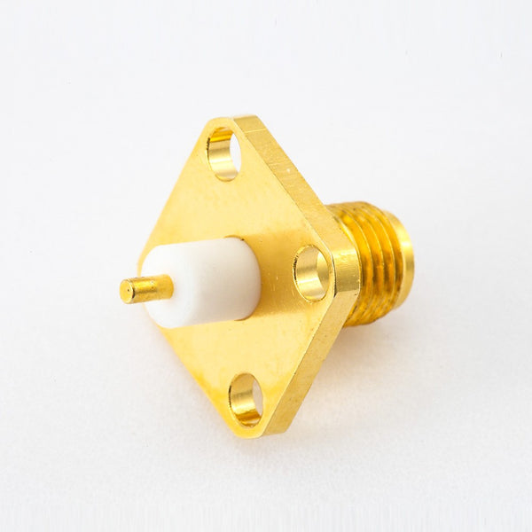 RF Coaxial connector Standard SMA Jack Straight Solder Type for PCB mount