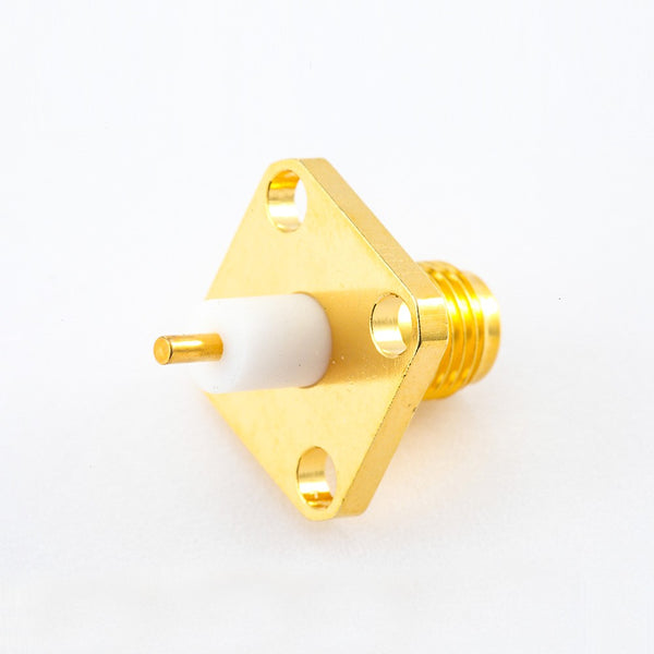 RF Coaxial connector Standard SMA Jack Straight Solder Type for PCB mount