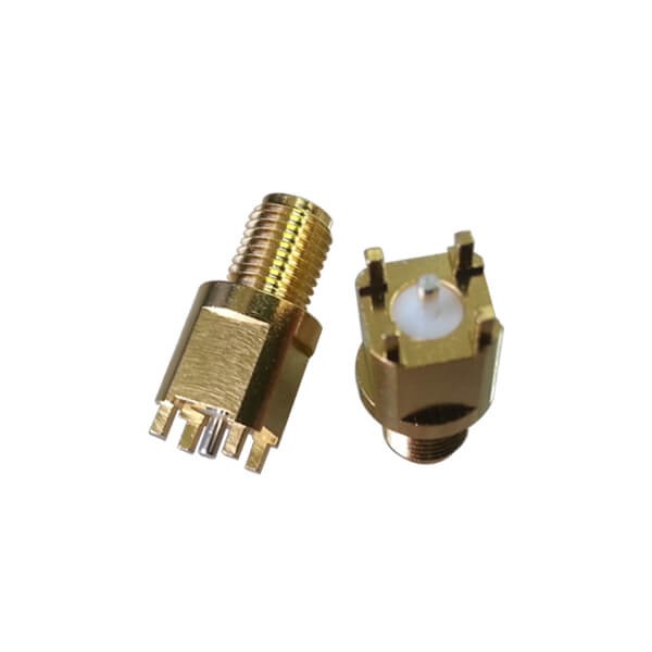 RF Coaxial connector Standard SMA Jack Straight Solder Type for PCB mount