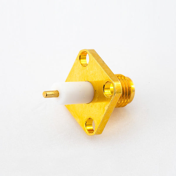 RF Coaxial connector Standard SMA Jack Straight Solder Type for PCB mount