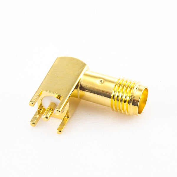 RF Coaxial connector Standard SMA Jack Straight Solder Type for PCB mount