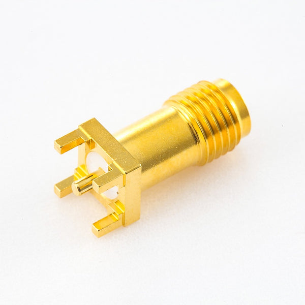 RF Coaxial connector Standard SMA Jack Straight Solder Type for PCB mount