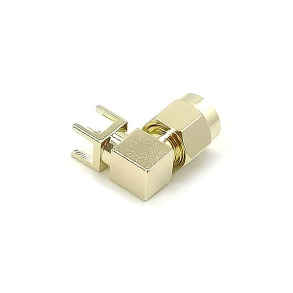 RF Coaxial connector Standard SMA Plug Straight Solder Type for PCB mount