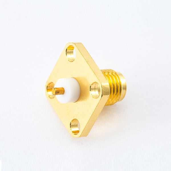 RF Coaxial connector Standard SMA Jack Straight Solder Type for PCB mount