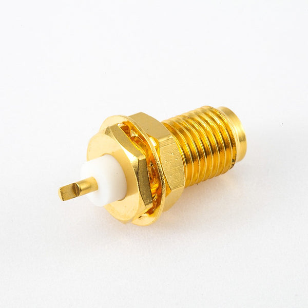 RF Coaxial connector Standard SMA Jack Straight Solder Type for PCB mount