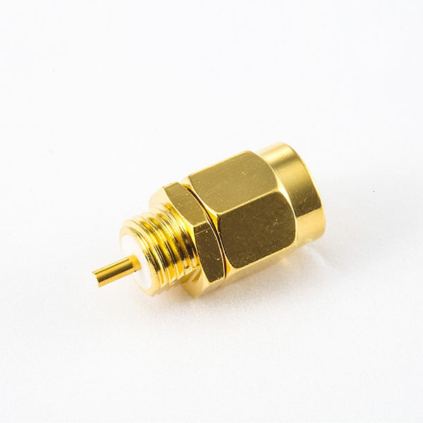 RF Coaxial connector Standard SMA Plug Straight Solder Type for PCB mount