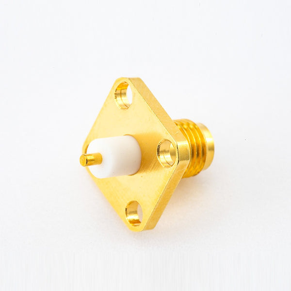 RF Coaxial connector Standard SMA Jack Straight Solder Type for PCB mount