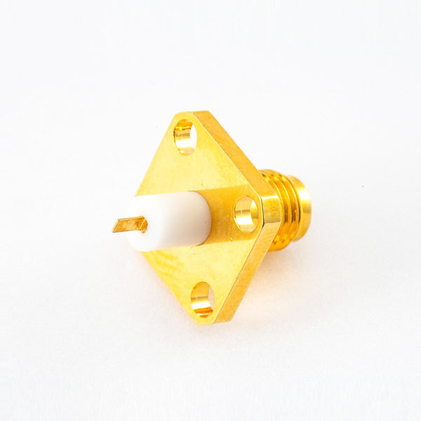 RF Coaxial connector Standard SMA Jack Straight Solder Type for PCB mount