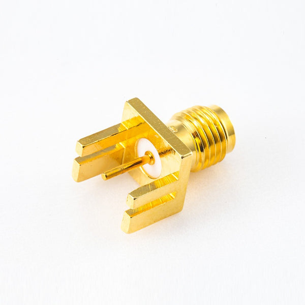 RF Coaxial connector Standard SMA Jack Straight Solder Type for PCB mount