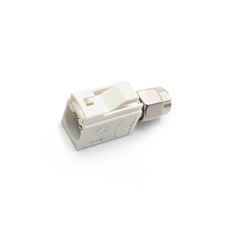 RF Adapter Plastic Straight B Code White Fakra Jack to SMA Plug ...
