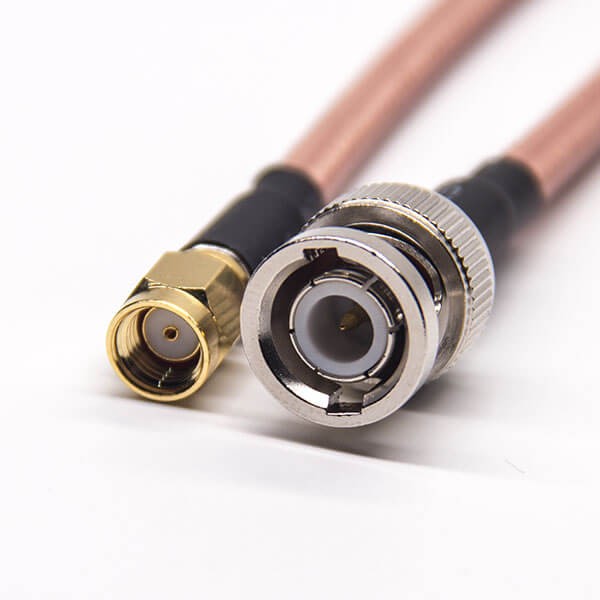 RF Cable Aassembly SMA to BNC Coaxial Cable SMA Straight Male RP to BNC Straight Male with RG142