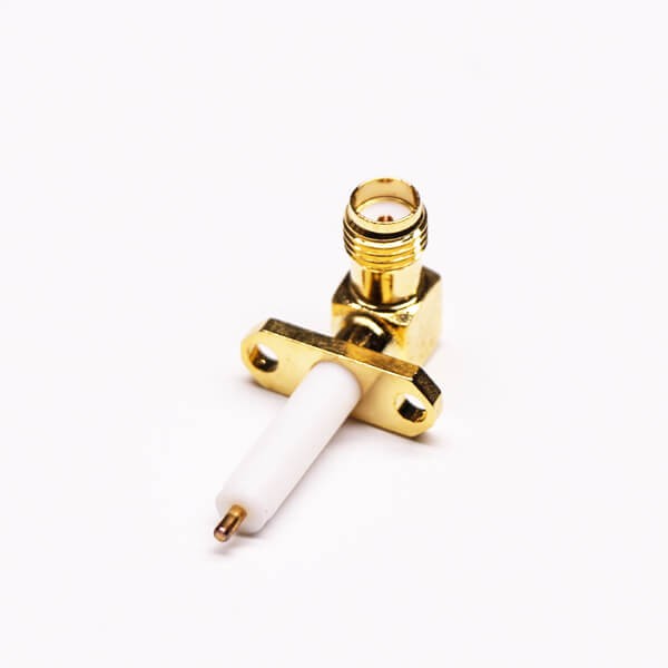 RF Coaxial connector Standard SMA Jack Right Angle Solder Type for PCB mount