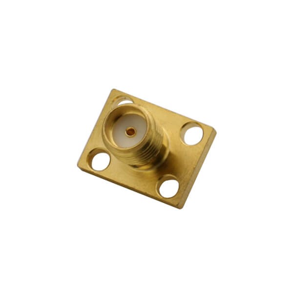 RF Coaxial connector Standard SMA Jack Straight Solder Type for PCB mount