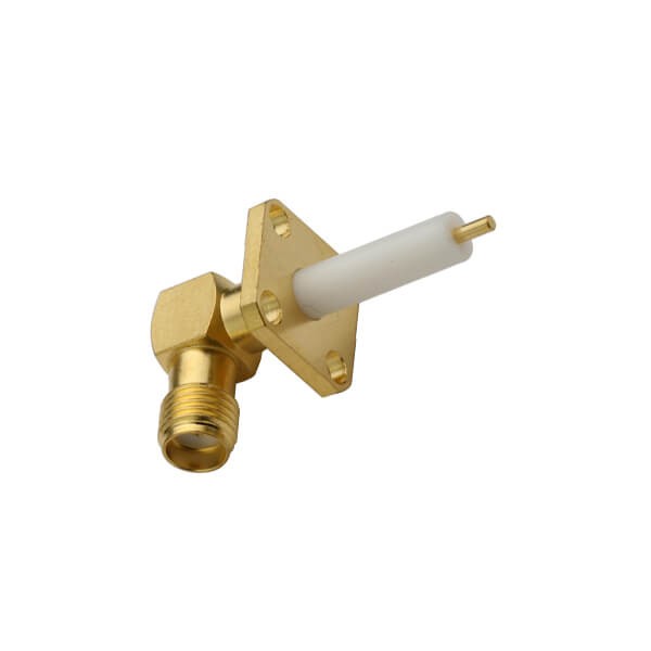 RF Coaxial connector Standard SMA Jack Right Angle Solder Type for PCB mount