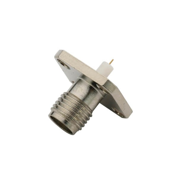 RF Coaxial connector Standard SMA Jack Straight Solder Type for PCB mount