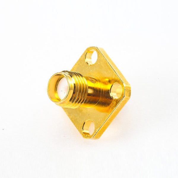 RF Coaxial connector Standard SMA Jack Straight Solder Type for PCB mount