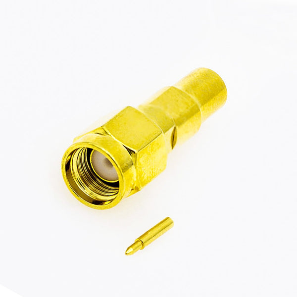 RF Coaxial connector Standard SMA Plug Straight Solder Type for  Cable