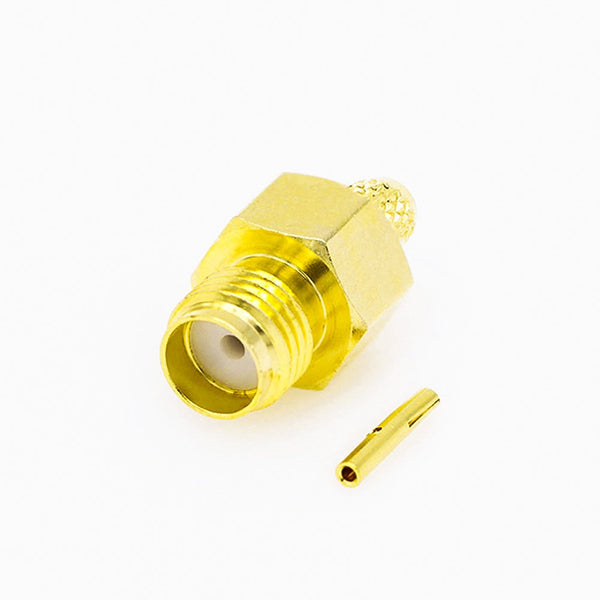 RF Coaxial connector Standard SMA Jack Straight Crimp for Cable SYV-50-2-2