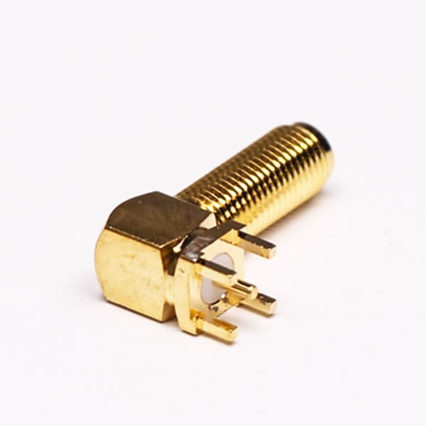 RF Coaxial connector Standard SMA Jack Right Angle Solder Type for PCB mount