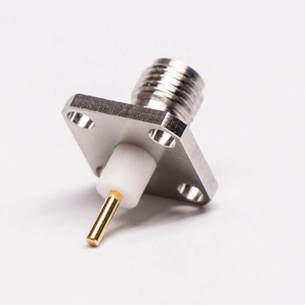 RF Coaxial connector Standard SMA Jack Straight Solder Type for PCB mount