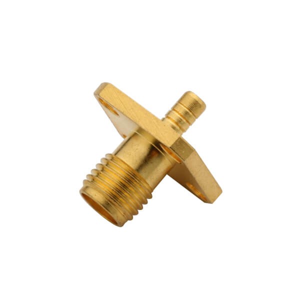RF Coaxial connector Standard SMA Jack Straight Solder Type for PCB mount